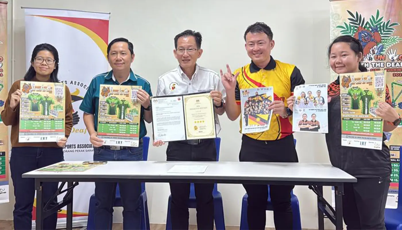 Sarawak, Sarawak News, Kuching, Kuching News, SSDeaf, Silent Run, Deaf Community, Inclusivity, Sports Development