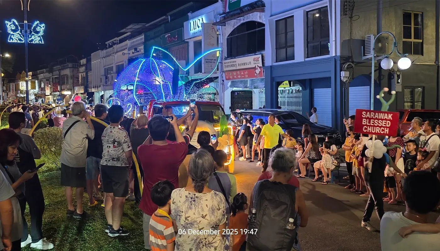 Sarawak, Sarawak News, Kuching, Kuching News, Christmas Parade