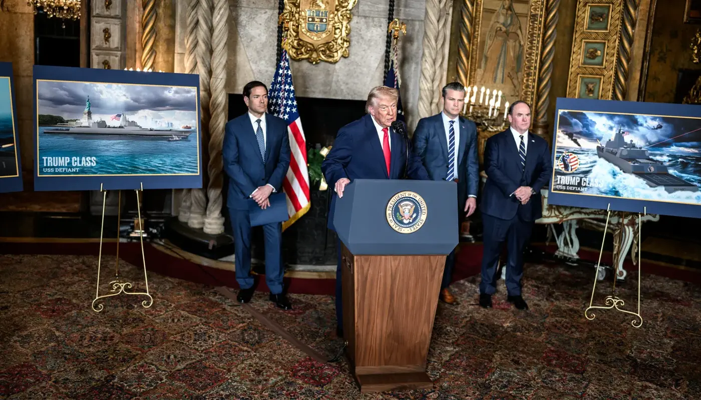 Trump Announces ‘Trump-Class’ Battleships for US Navy’s ‘Golden Fleet’ 1 United States, United States News, Trump-Class Battleships, Golden Fleet, US Navy, Naval Expansion, Military Technology, China Rivalry
