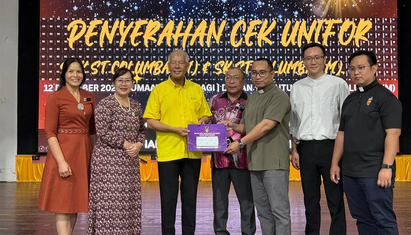 UNIFOR Allocates RM580,000 to Upgrade St. Columba Schools in Miri 1 Sarawak, Sarawak News, Miri, Miri News, St Columba, UNIFOR, School Development, Education Sarawak, Sebastian Ting, Community Grants