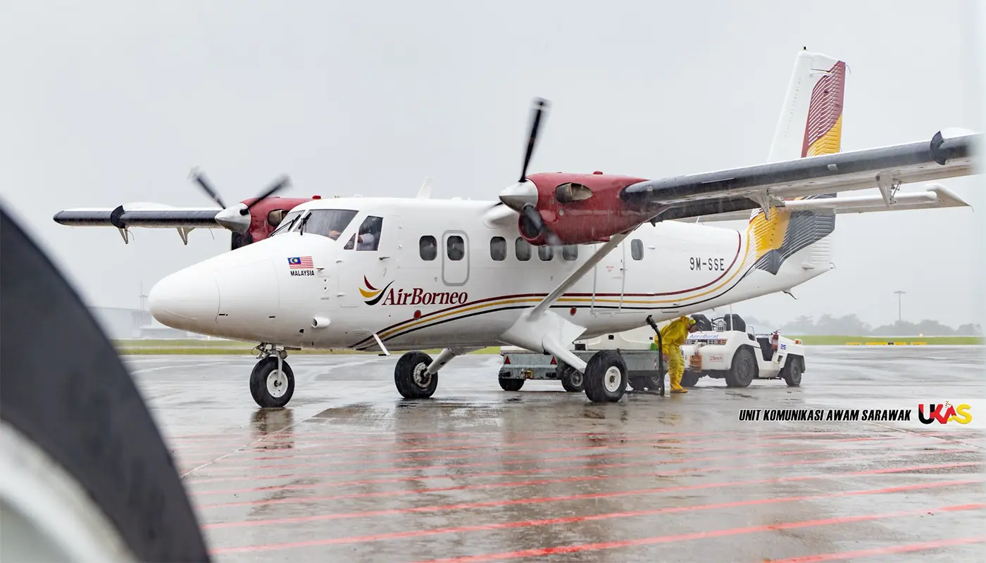 AirBorneo Launches Inaugural Flights, Ushering New Era in Sarawak Aviation 1 Sarawak, Sarawak News, Kuching, Kuching News, AirBorneo, Aviation, MASwings, Regional Airline, Transport Sarawak, Connectivity, Infrastructure Development