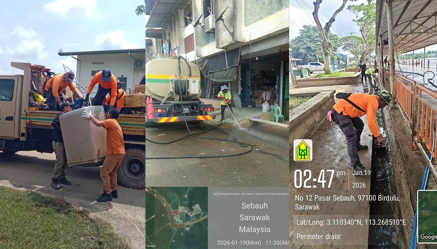 Sarawak, Sarawak News, Bintulu, Bintulu News, Sebauh, BDA, Bintulu Development Authority, Flood Response, Public Health, Community Welfare