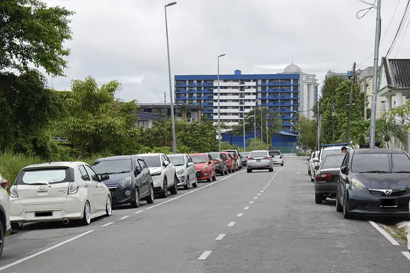 Sarawak, Sarawak News, Kuching, Kuching News, DBKU, Road Safety, Traffic Management, Parking Enforcement, Jalan Hokkien