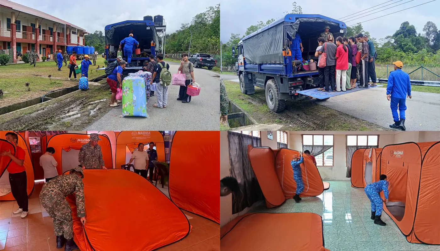 Flood Relief Centre at SK Bukit Arip Selangau Closed 1 Sarawak, Sarawak News, Selangau, Selangau News, Floods, Disaster Management, Evacuation Centres,