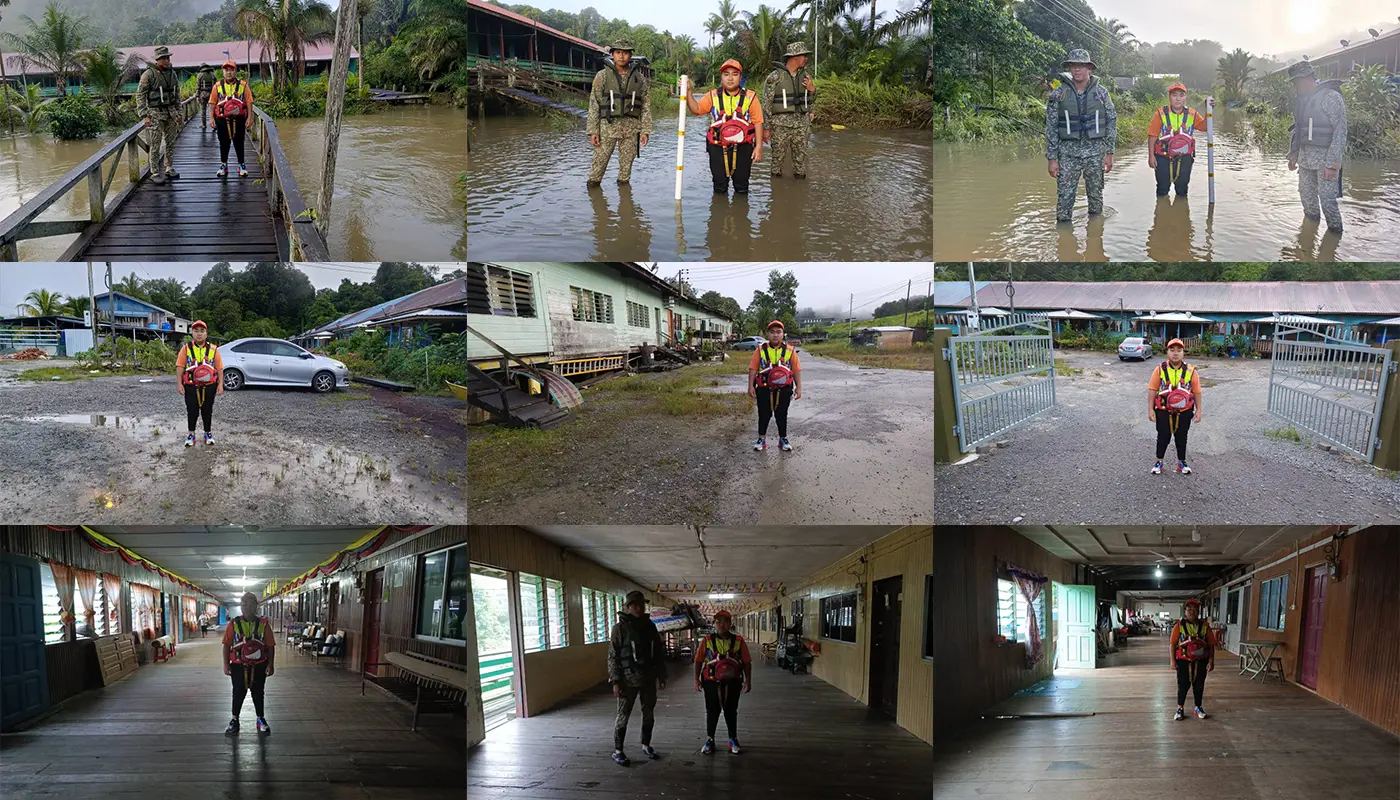 Sarawak, Sarawak News, Selangau, Selangau News, Arip River, Floods, Disaster Management, Civil Defence, Malaysian Armed Forces, Evacuation Centre