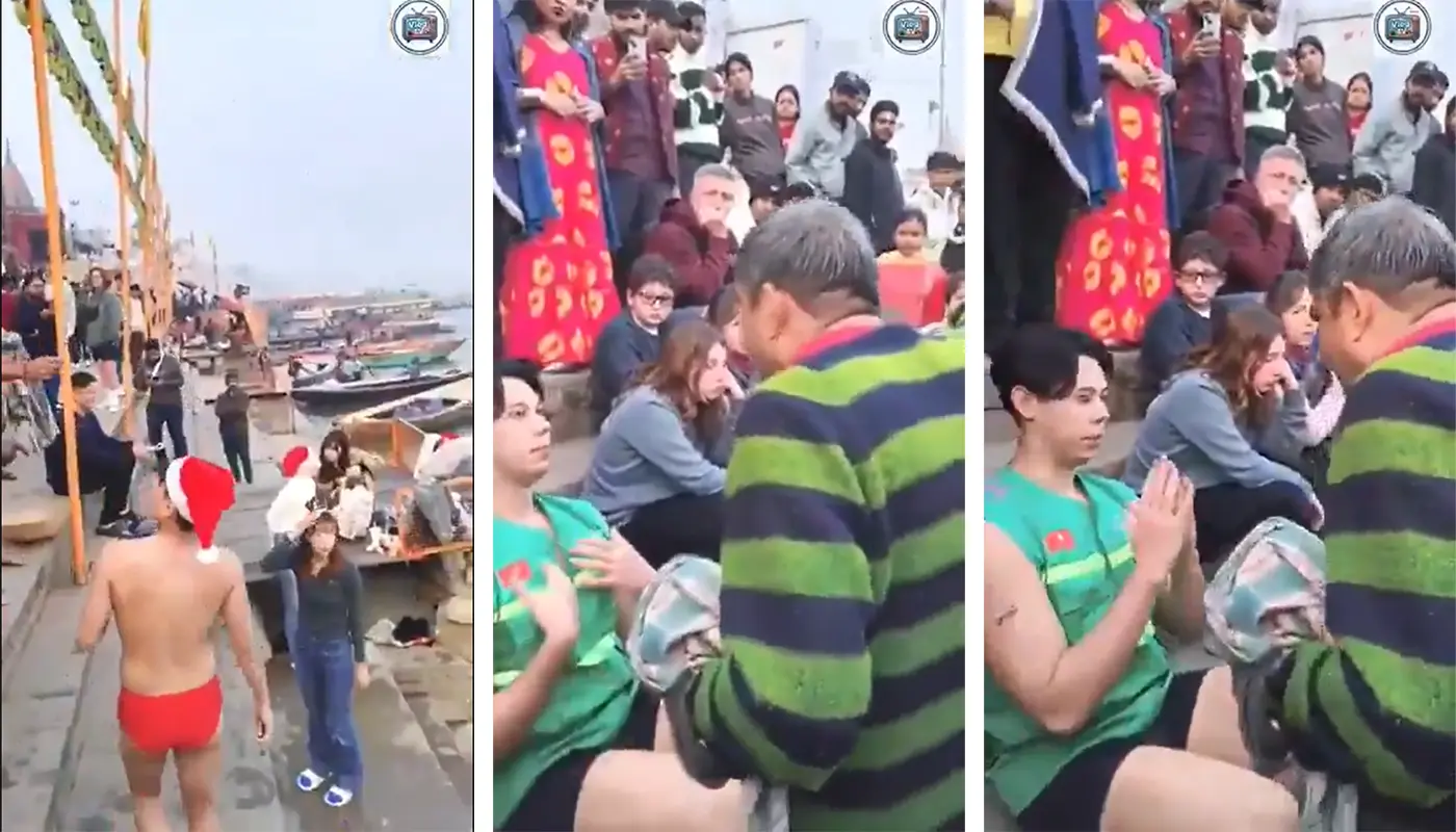 Varanasi, Varanasi News, India, India News, Japanese tourists, Uttar Pradesh, Dashashwamedh Ghat, cultural sensitivity, tourism safety