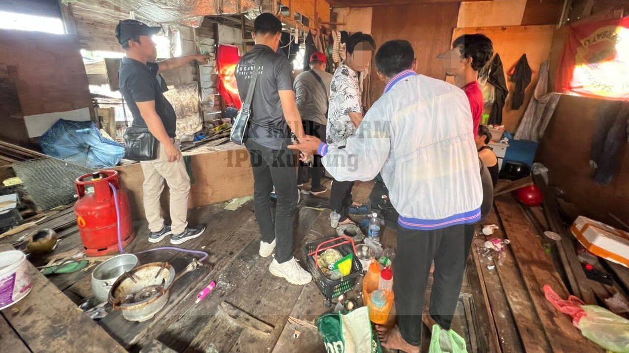 Kuching Police Arrest 37 in Three-Day Anti-Drug Operation