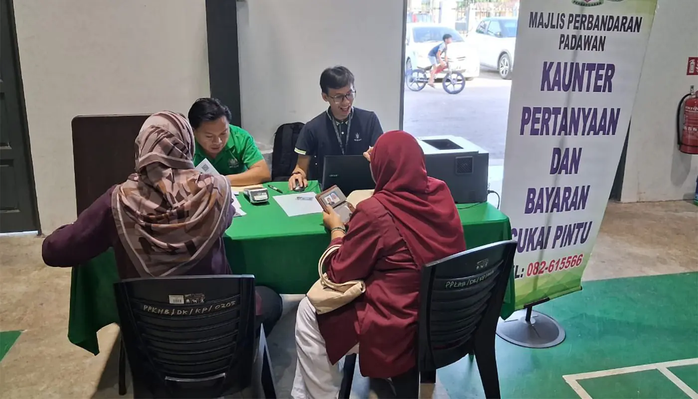 MPP Opens Mobile Counter for 2026 Assessment Tax Collection 1 Sarawak, Sarawak News, Kuching, Kuching News, Padawan, Padawan News, MPP, Assessment Tax, Tax Collection, Community Services