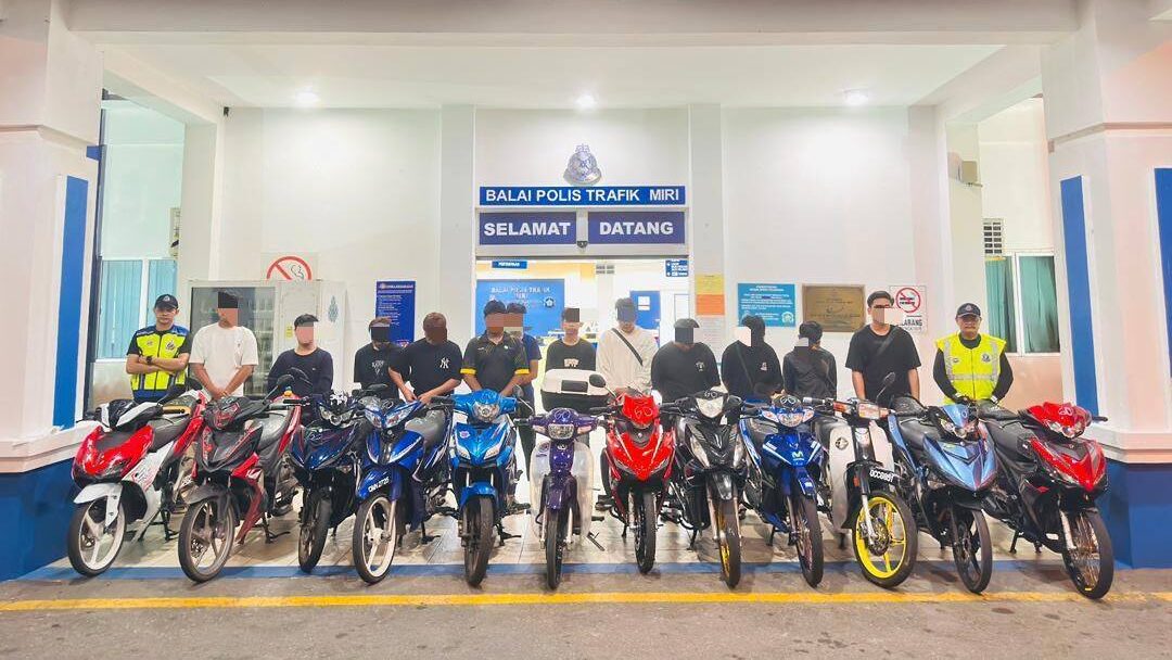 Miri Police Crack Down on Street Thugs in New Year 2026 Operation 1 Miri Police Crack Down on Street Thugs in New Year 2026 Operation