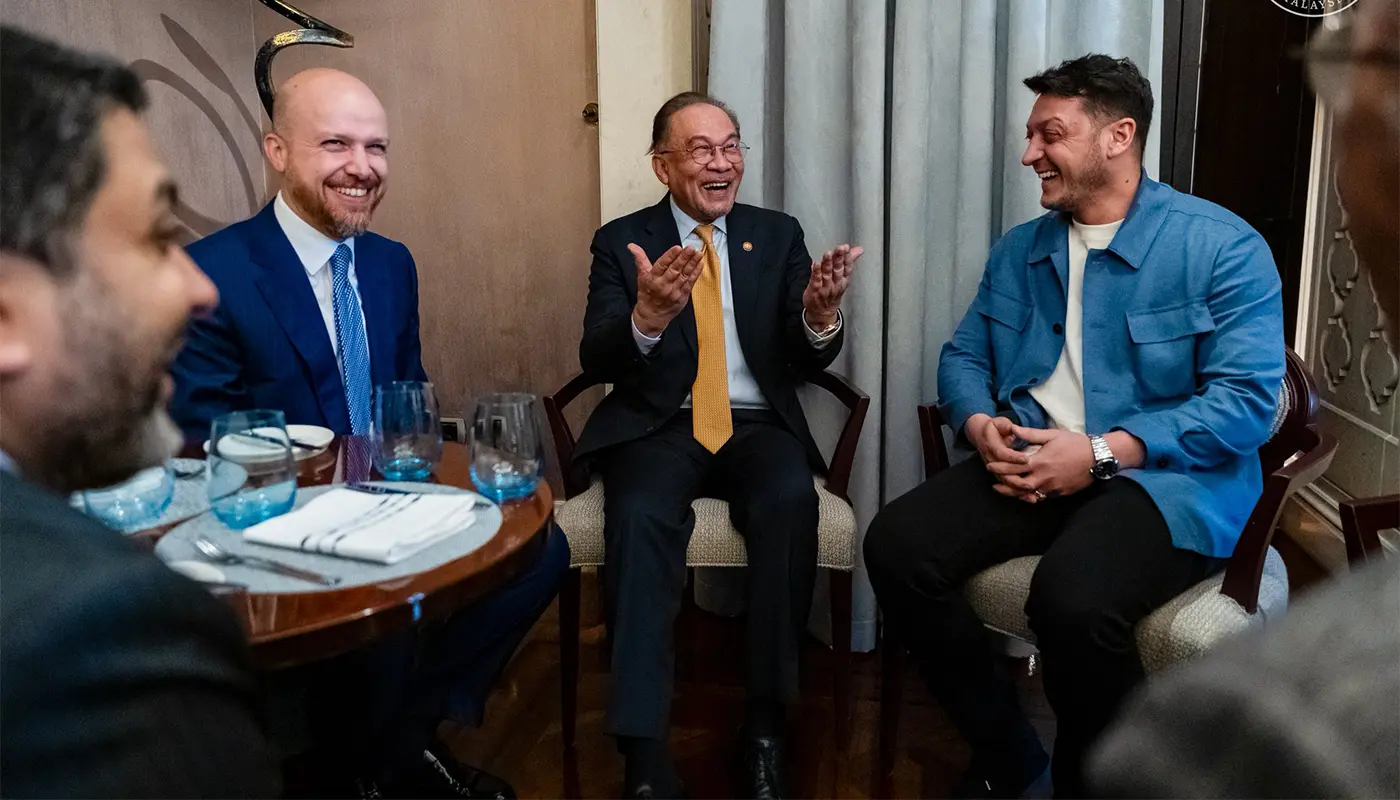 Malaysia, Turkey, Istanbul, PM Anwar Ibrahim, Mesut Özil, Humanitarian Issues, Gaza, Football, Youth Empowerment