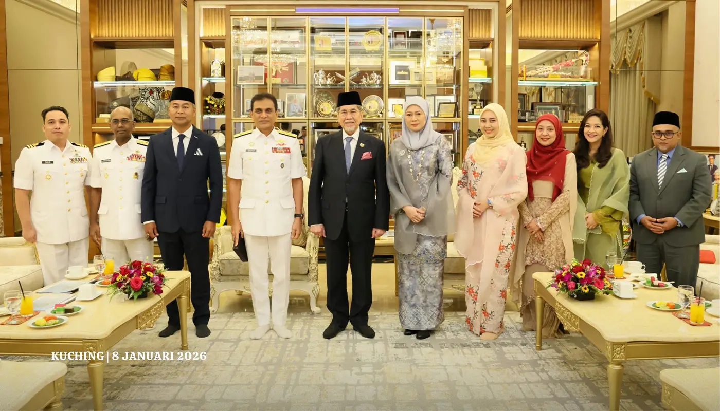 Sarawak Governor Invited to Launch Littoral Combat Ship 3 Ceremony 1 Sarawak, Sarawak News, Kuching, Kuching News, Royal Malaysian Navy, TLDM, Lumut Naval Shipyard, Littoral Combat Ship, Defence Industry, Maritime Security