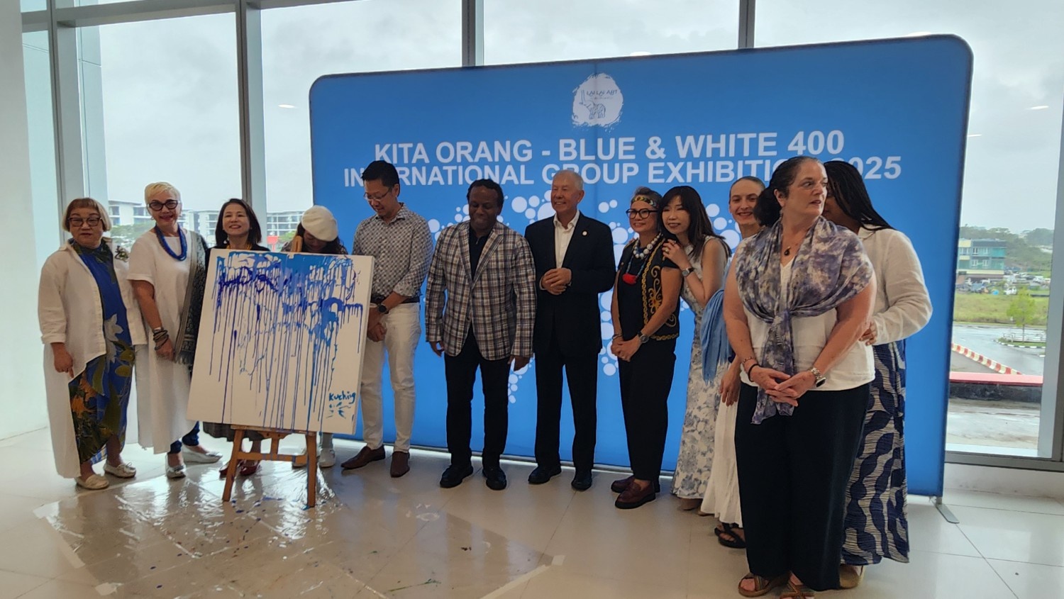Sarawak Hosts Kita Orang Blue & White 400 International Art Show 1 Sarawak Hosts Kita Orang Blue & White 400 International Art Show