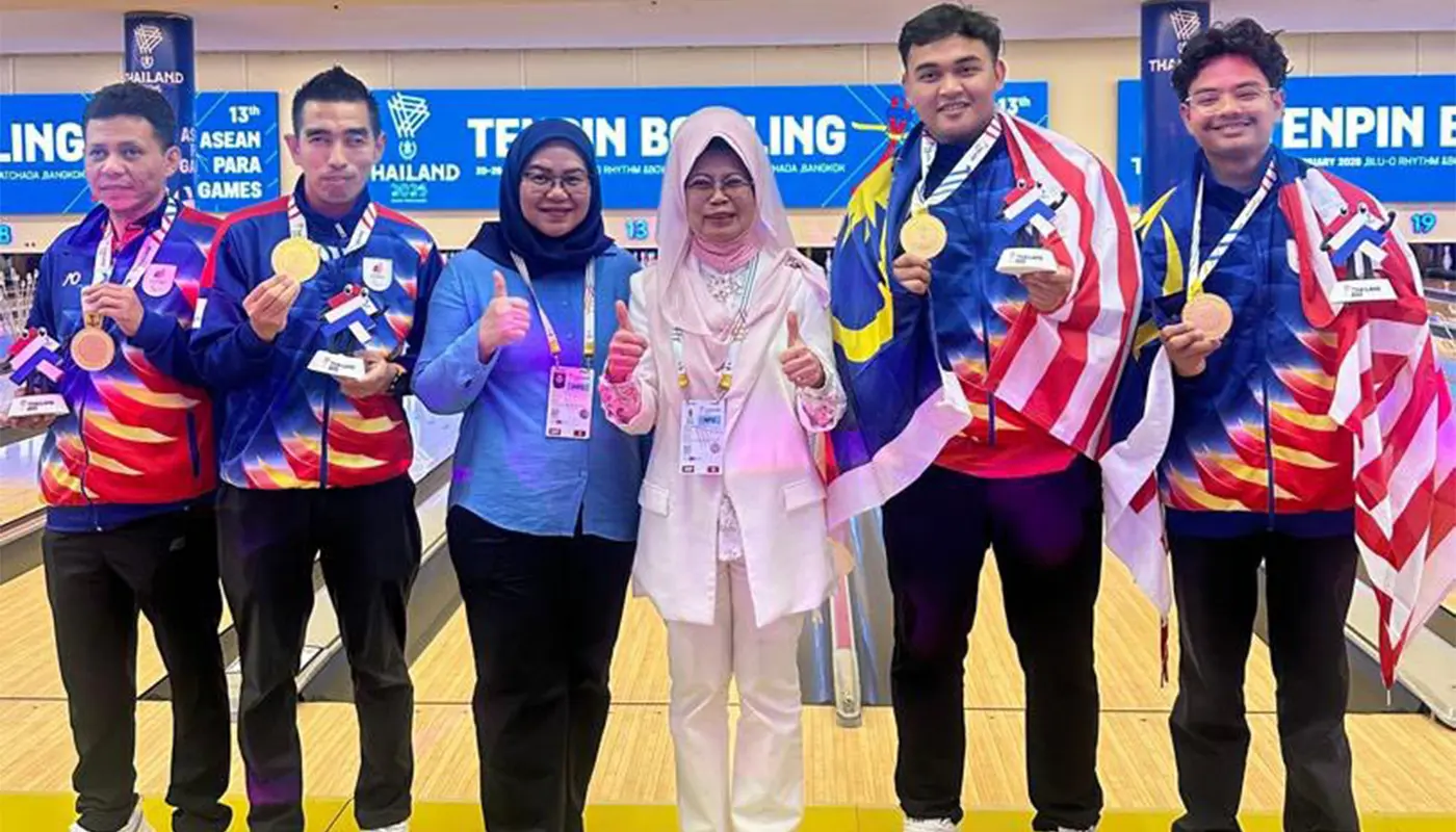 Sarawak, Sarawak News, Kuching, Kuching News, ASEAN Para Games, Bangkok, Tenpin Bowling, Para Sports, Sarawak Athletes, Inclusive Sports