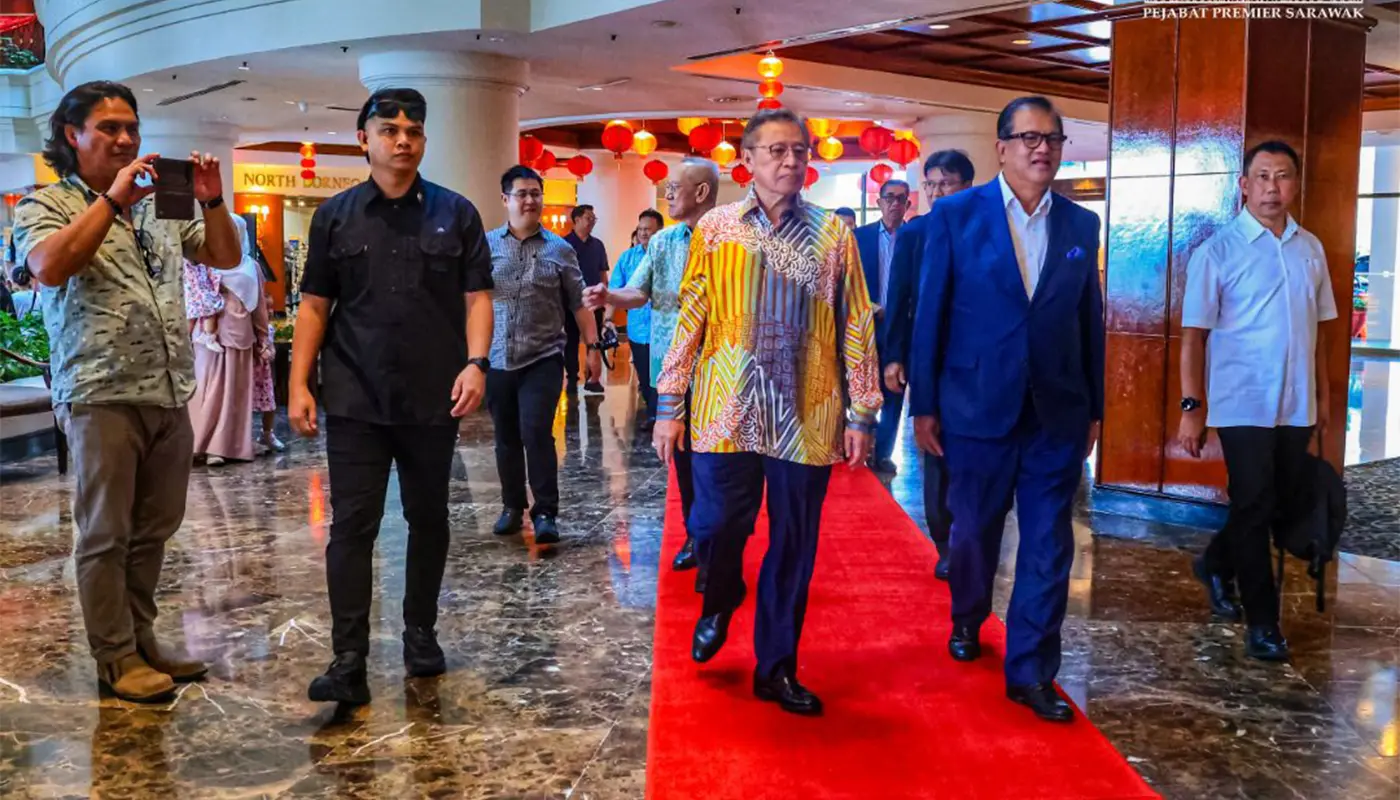 Sarawak Premier Begins Two-Day Working Visit to Sabah 1 Sarawak, Sarawak News, Kota Kinabalu, Kota Kinabalu News, Sabah, Sarawak Premier, Power Grid Project, Regional Development, Energy Interconnection