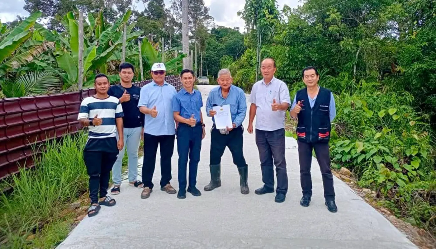 Sarawak, Sarawak News, Sarikei, Sarikei News, PMR 2025, Rural Infrastructure, Community Development, Huang Tiong Sii, Bintangor