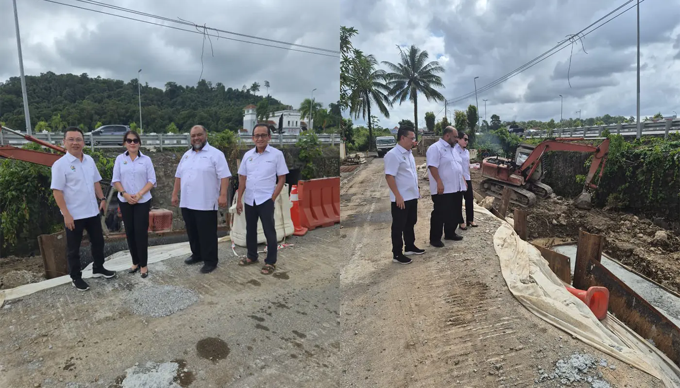 Stakan RTP Road Repair Project Reaches 45% Progress in Kota Samarahan 1 Sarawak, Sarawak News, Kota Samarahan, Kota Samarahan News, Stakan DUN, RTP Project, Road Repair, Infrastructure Development, Chinese New Year 2026