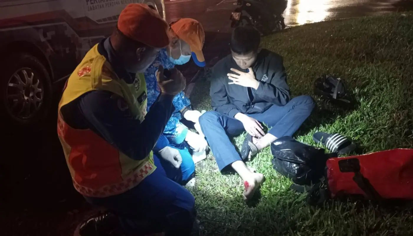 Sarawak, Sarawak News, Sibu, Sibu News, Road Accident, APM Sibu,