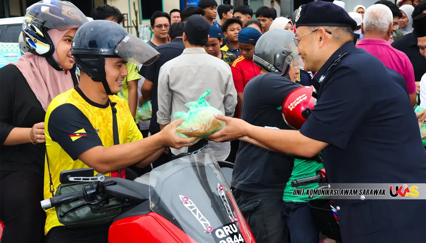 Briyani Rice Sharing Brings Ramadan Spirit to Mukah 1 Sarawak, Sarawak News, Mukah, Mukah News, Ramadan, Community Welfare, Iftar Distribution,