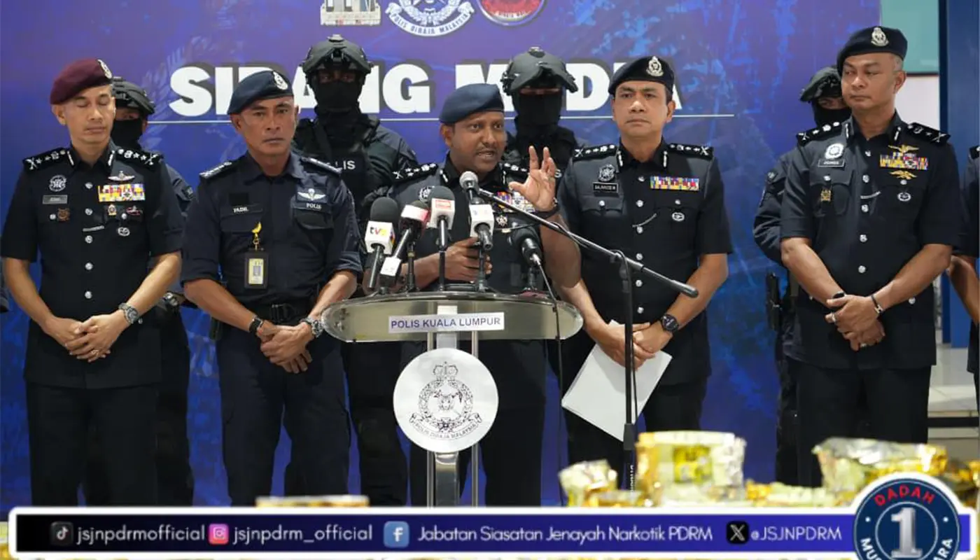 Kuala Lumpur, Kuala Lumpur News, Bukit Aman, JSJN, Drug Syndicates, Law Enforcement, Dangerous Drugs Act
