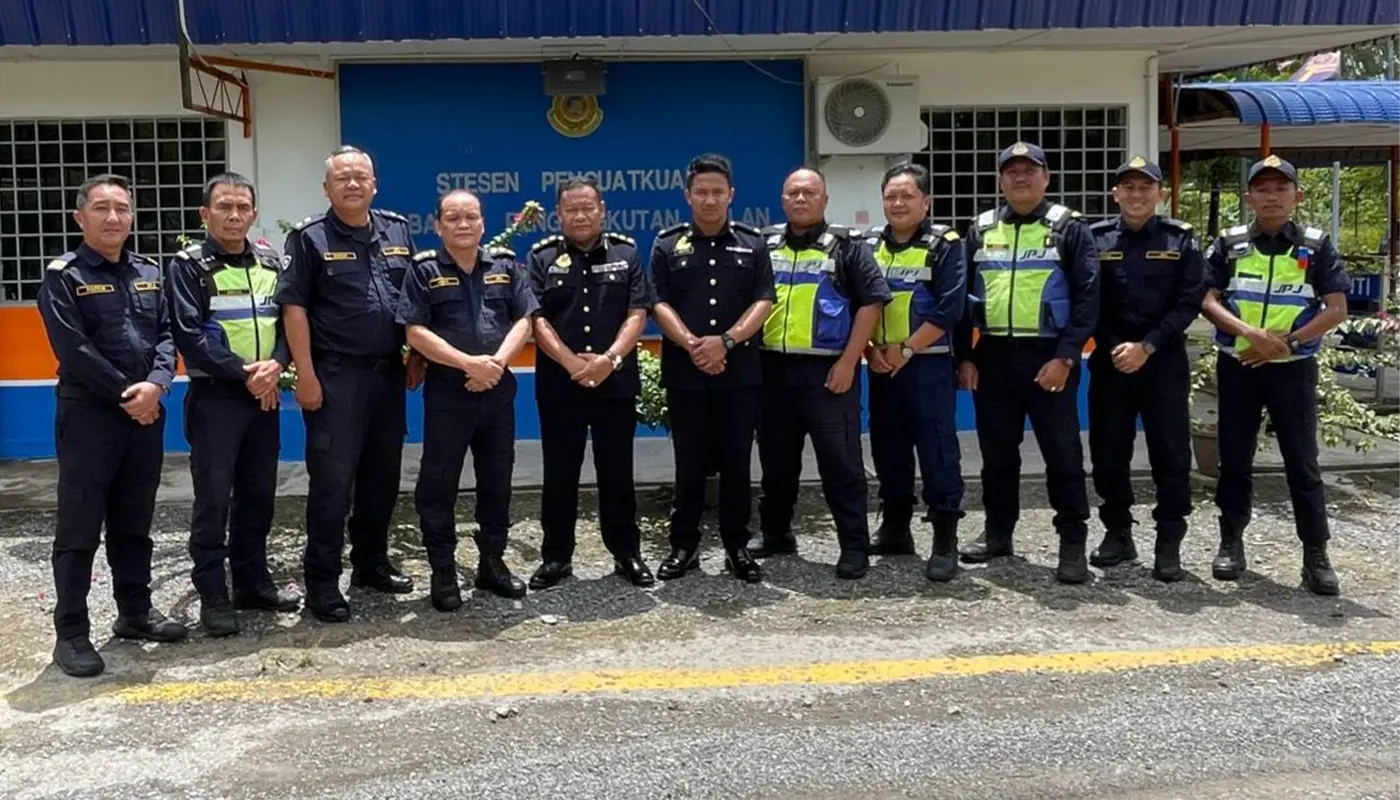 JPJ Sarawak Deputy Director Reviews Enforcement Operations in Sibu 1 Sarawak, Sarawak News, Sibu, Sibu News, JPJ Sarawak, Road Safety,
