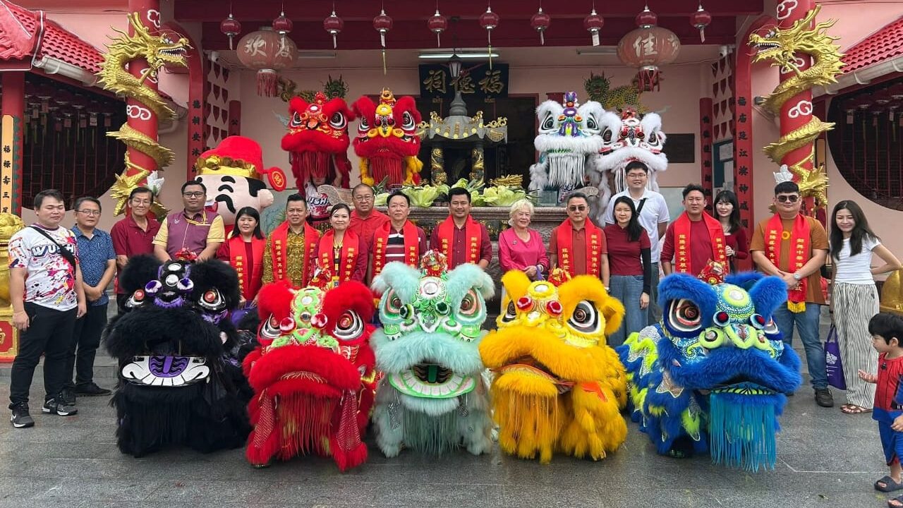 Lion Eye-Dotting Ceremony Reflects Unity in Mukah Community 1 Lion Eye-Dotting Ceremony Reflects Unity in Mukah Community