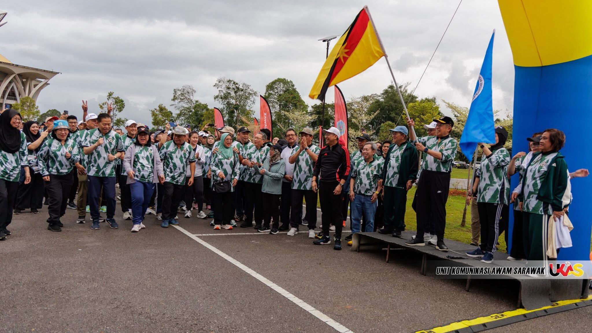 Walk for Health Highlights Low-Carbon Vision at Sarawak Botanical Garden