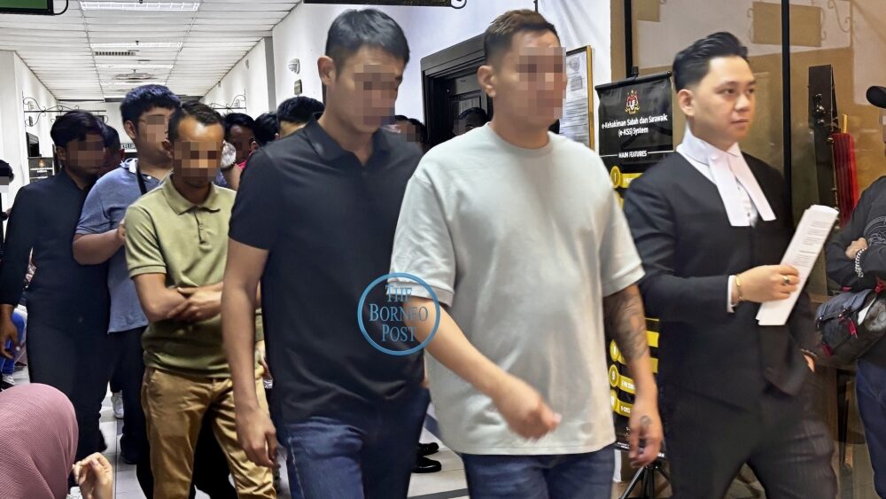 13 Men Claim Trial Over Alleged RM12,000 Riot in Kuching 1 13 Men Claim Trial Over Alleged RM12,000 Riot in Kuching
