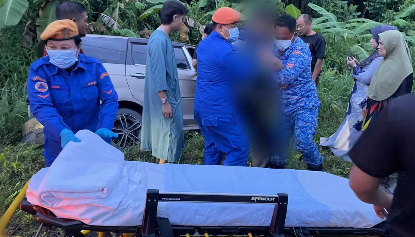APM Betong Responds to Roadside Accident on Jalan Layar 1 Sarawak, Sarawak News, Betong, Betong News, Road Accident, APM Betong, Public Safety