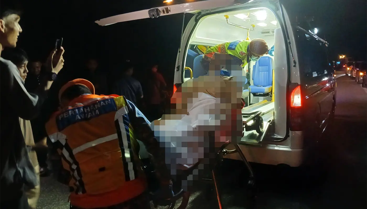 Sarawak, Sarawak News, Mukah, Mukah News, APM Mukah, Road Accident, Emergency Response