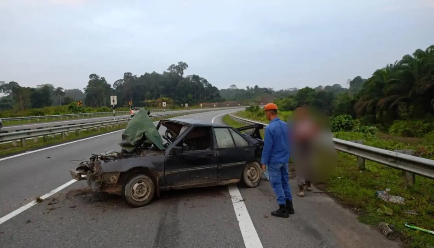 Sarawak, Sarawak News, Selangau, Selangau News, Road Accident, Emergency Response,