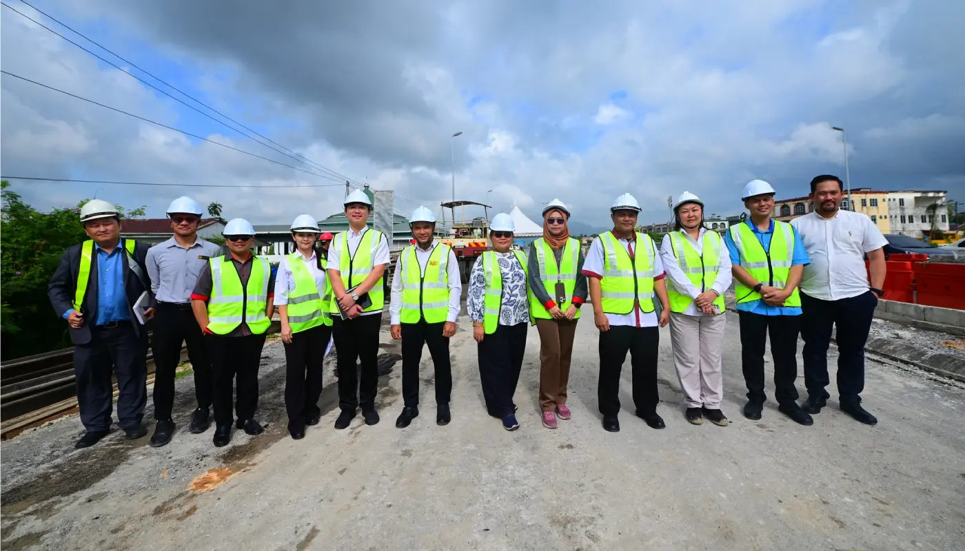 Audit Visit Reviews Jalan Baru Matang Project Progress 1 Sarawak, Sarawak News, Kuching, Kuching News, JKR Sarawak, Public Works