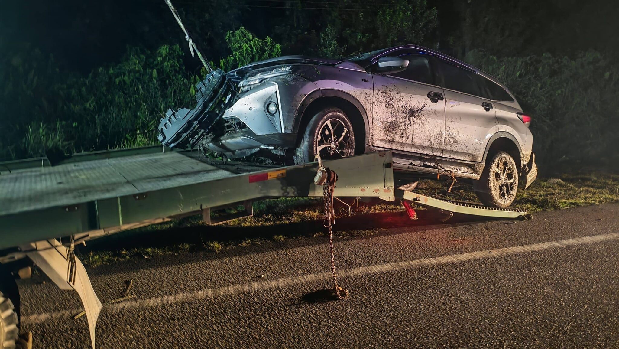 Fatal Crash on Miri Coastal Road Claims Motorcyclist