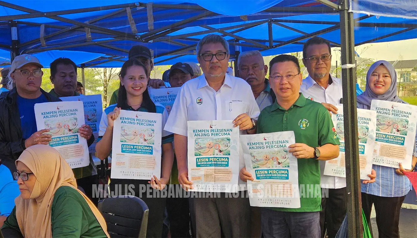 Sarawak, Sarawak News, Kota Samarahan, Kota Samarahan News, Anti-Rabies Vaccination, Rabies Awareness, MPKS,