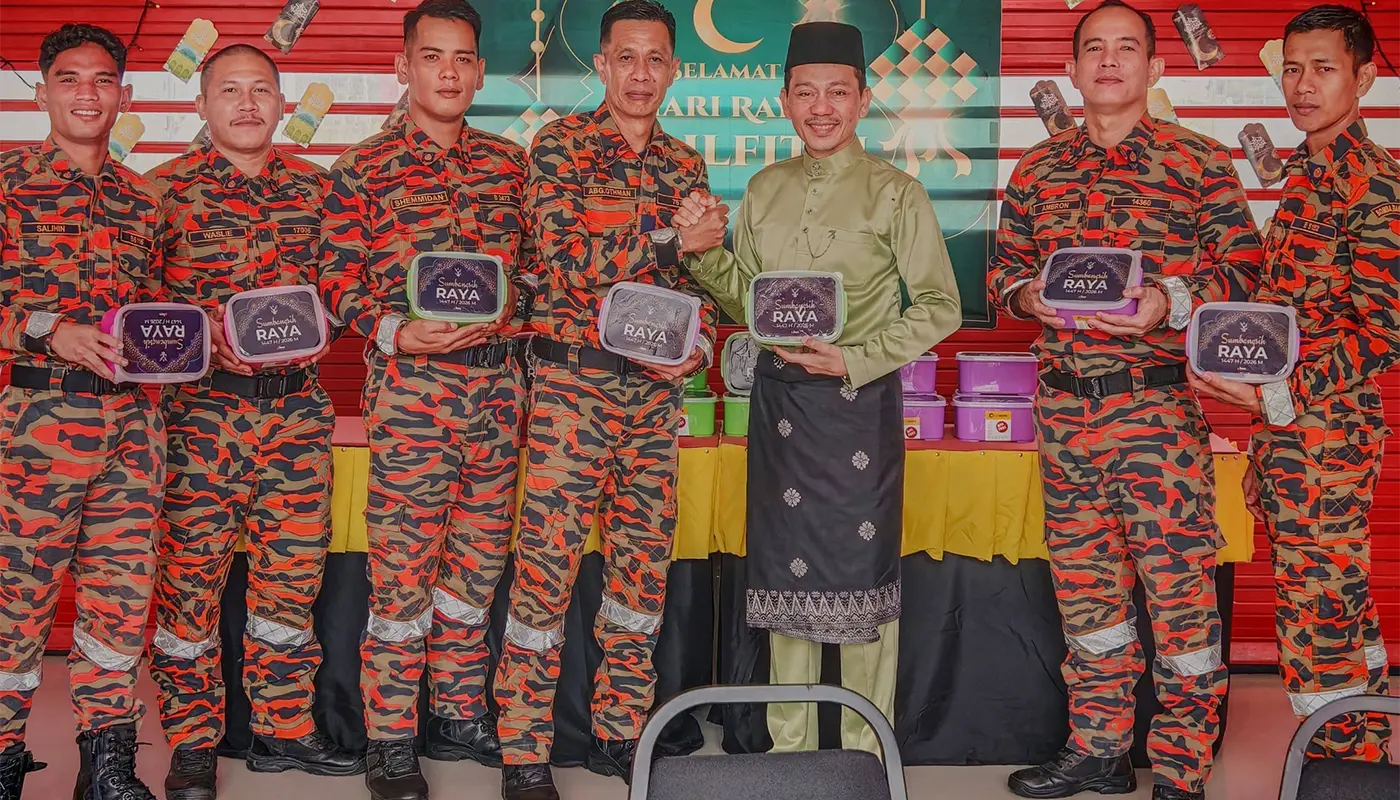 Sarawak, Sarawak News, Asajaya, Asajaya News, Fire and Rescue Department, Hari Raya Aidilfitri