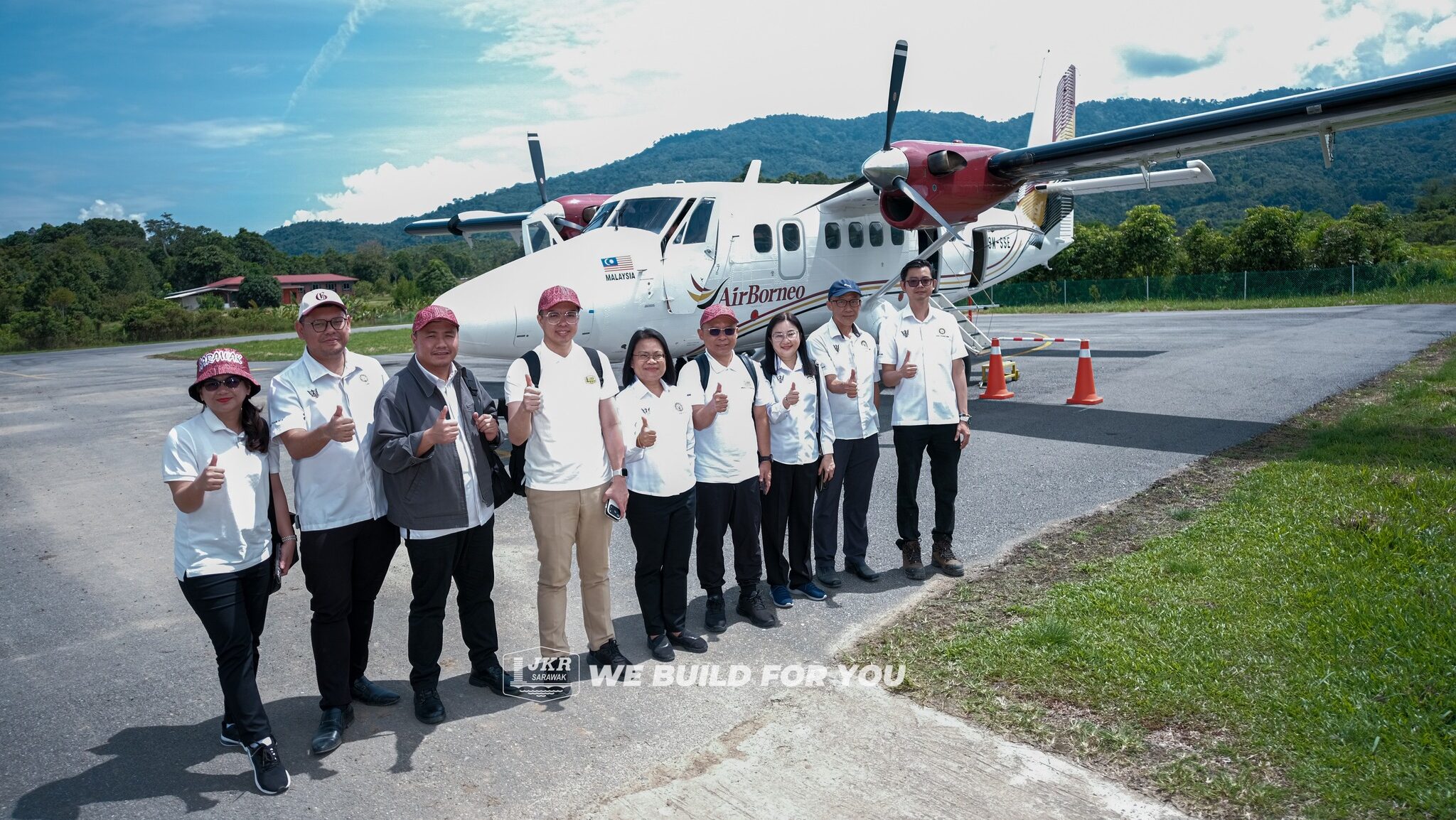 JKR Sarawak Director Leads Second Visit to Long Banga