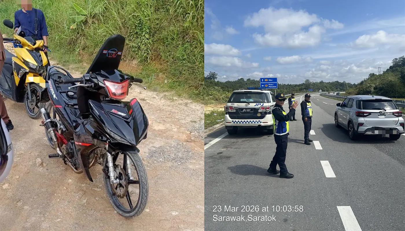 Sarawak, Sarawak News, Betong, Betong News, Pusa, Saratok, JPJ Sarawak, Ops Hari Raya Aidilfitri, Road Safety, Traffic Enforcement