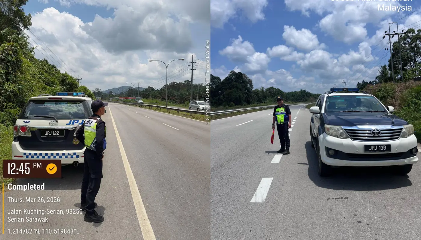 JPJ Kuching Steps Up Monitoring Under Ops HRA 2026 1 Sarawak, Sarawak News, Kuching, Kuching News, JPJ, Road Safety, Traffic Enforcement