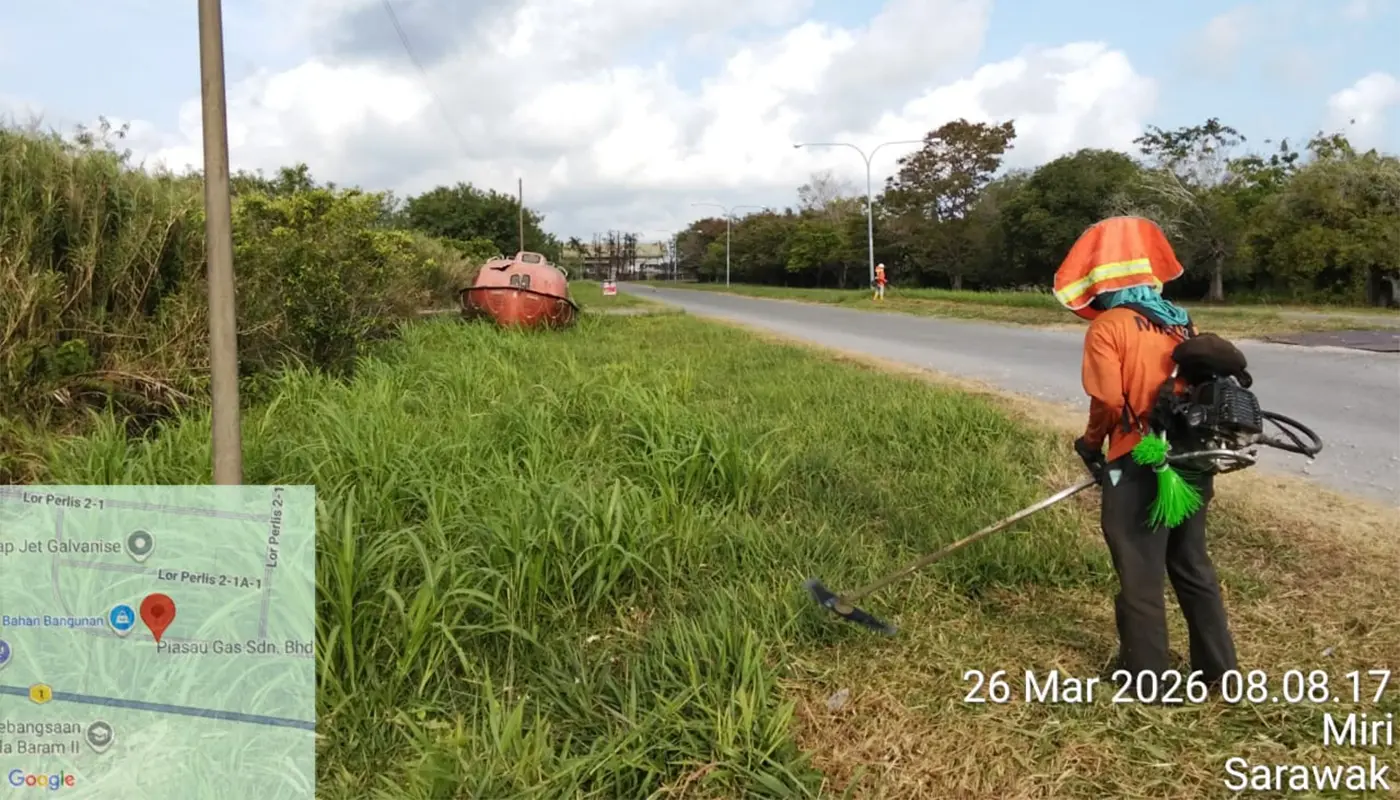 Sarawak, Sarawak News, Miri, Miri News, Public Maintenance, Grass Cutting, Cleanliness,