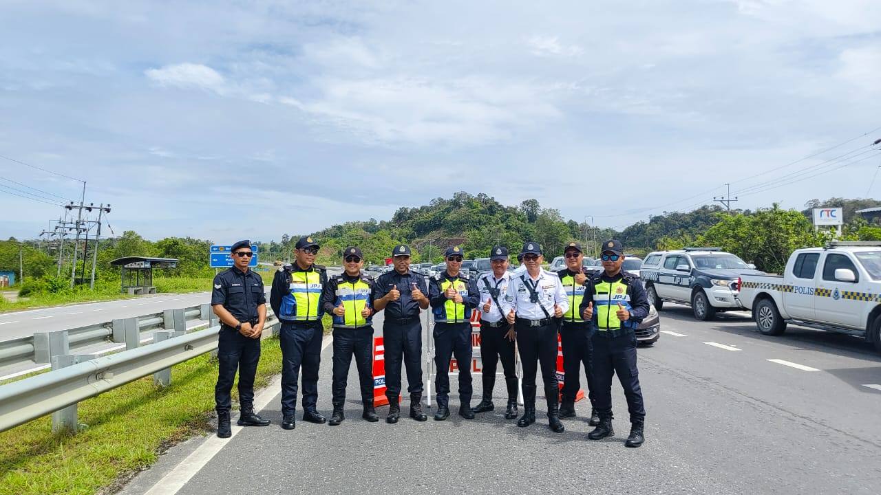 PDRM, JPJ Launch Op Selamat 26 Road Safety Drive in Betong