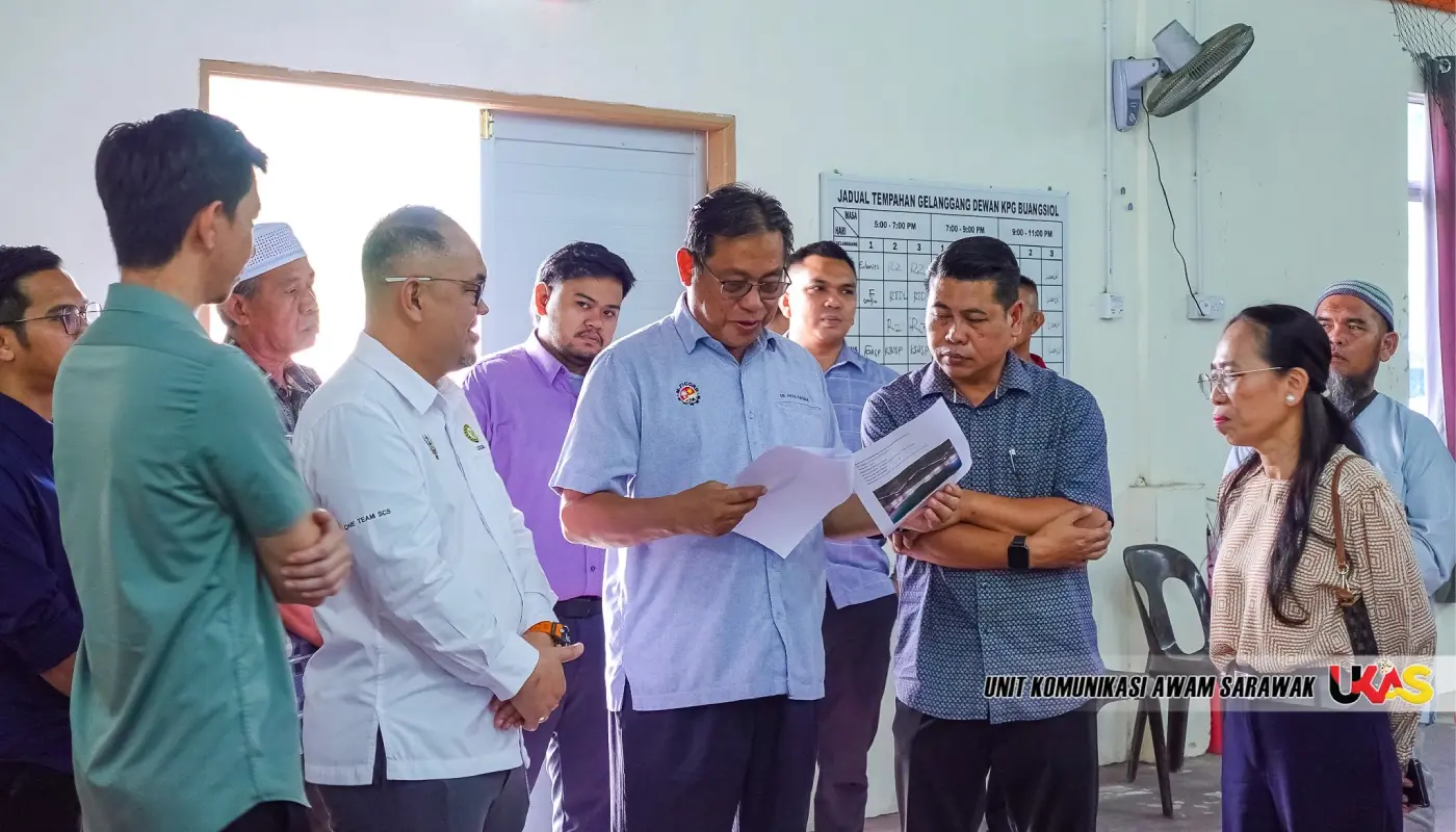 RTP Project Boosts Rural Infrastructure in Bukit Kota 1 Sarawak, Sarawak News, Limbang, Limbang News, RTP, Bukit Kota