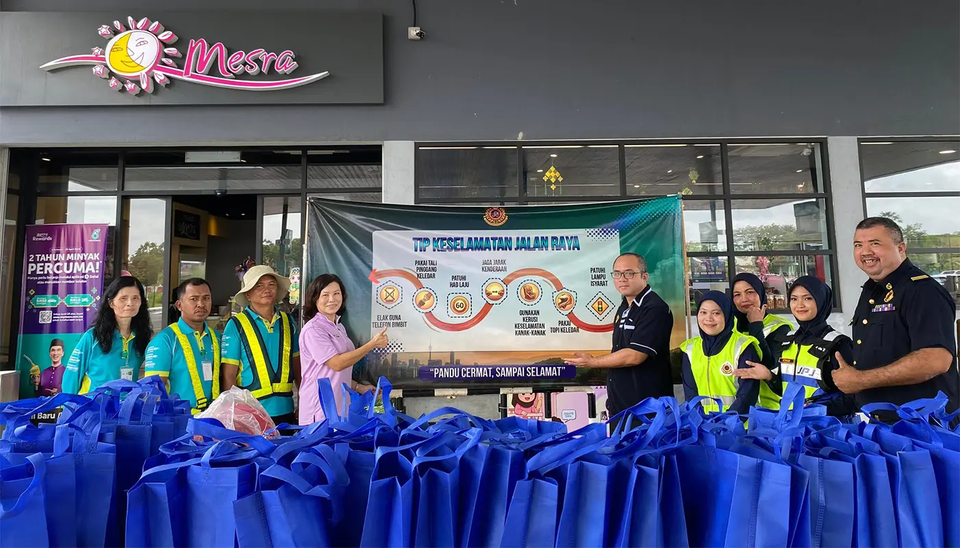 Sarawak, Sarawak News, Kota Samarahan, Kota Samarahan News, JPJ Sarawak, Road Safety, Hari Raya Aidilfitri, PETRONAS