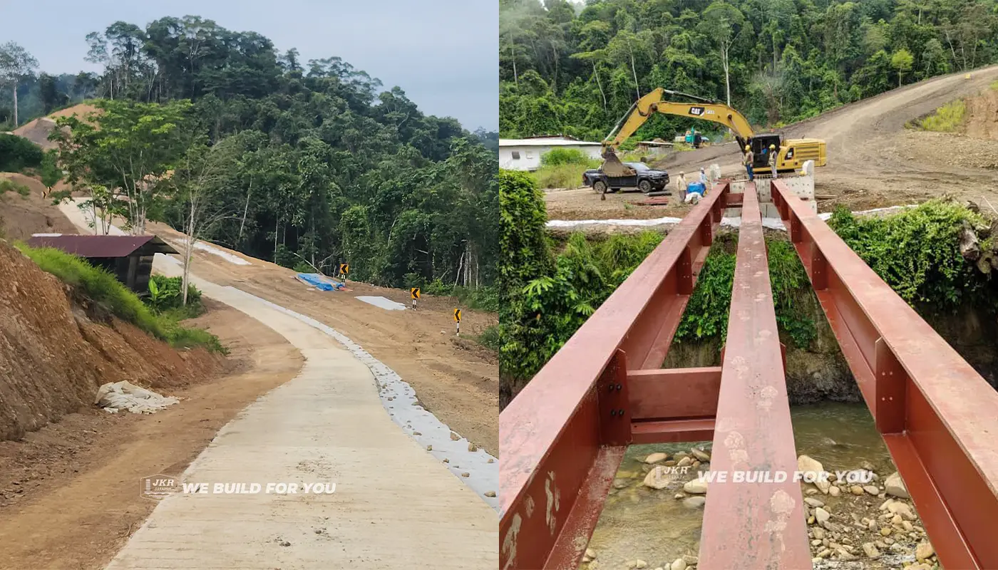 Sarawak, Sarawak News, Miri, Miri News, Road Upgrade, JKR Sarawak, Rural Development
