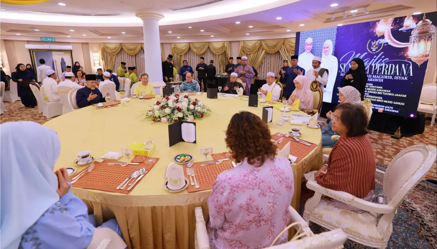 Sarawak Governor Hosts Government Leaders for Ramadan Iftar at Astana 1 Sarawak, Sarawak News, Kuching, Kuching News, Ramadan,