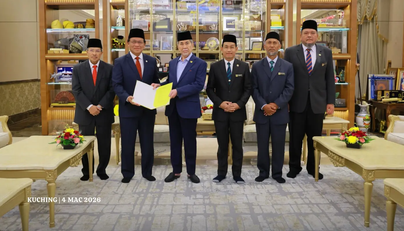 Sarawak Governor Welcomes Delegation Ahead of Nuzul Al-Quran Ceremony 1 Sarawak, Sarawak News, Kuching, Kuching News, Sri Aman, Sri Aman News, Nuzul Al-Quran, Islamic Affairs, Sarawak Governor