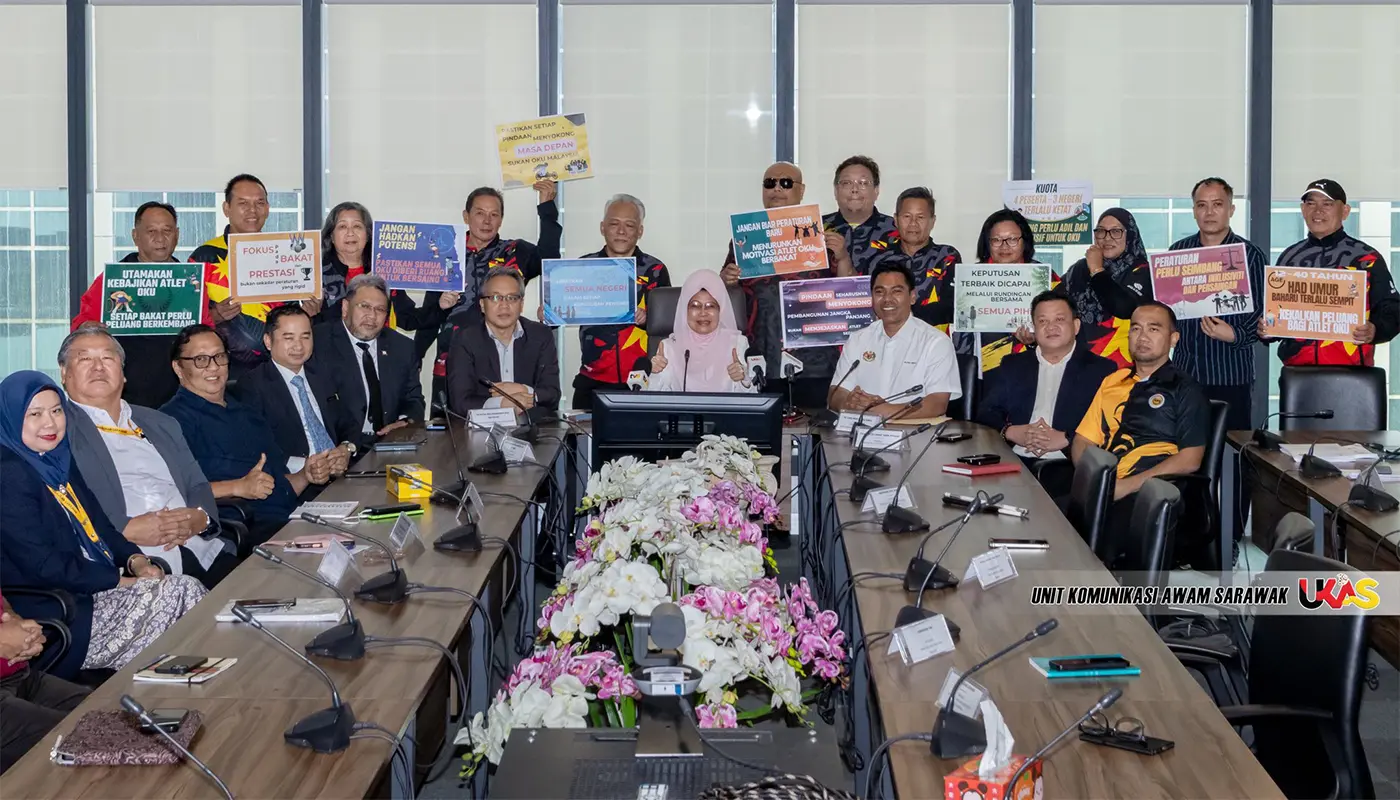 Sarawak Urges Review of Age Limit and Quota for Disabled Athletes 1 Sarawak, Sarawak News, Kuching, Kuching News, OKU Sports, Special Olympics, Sports Development