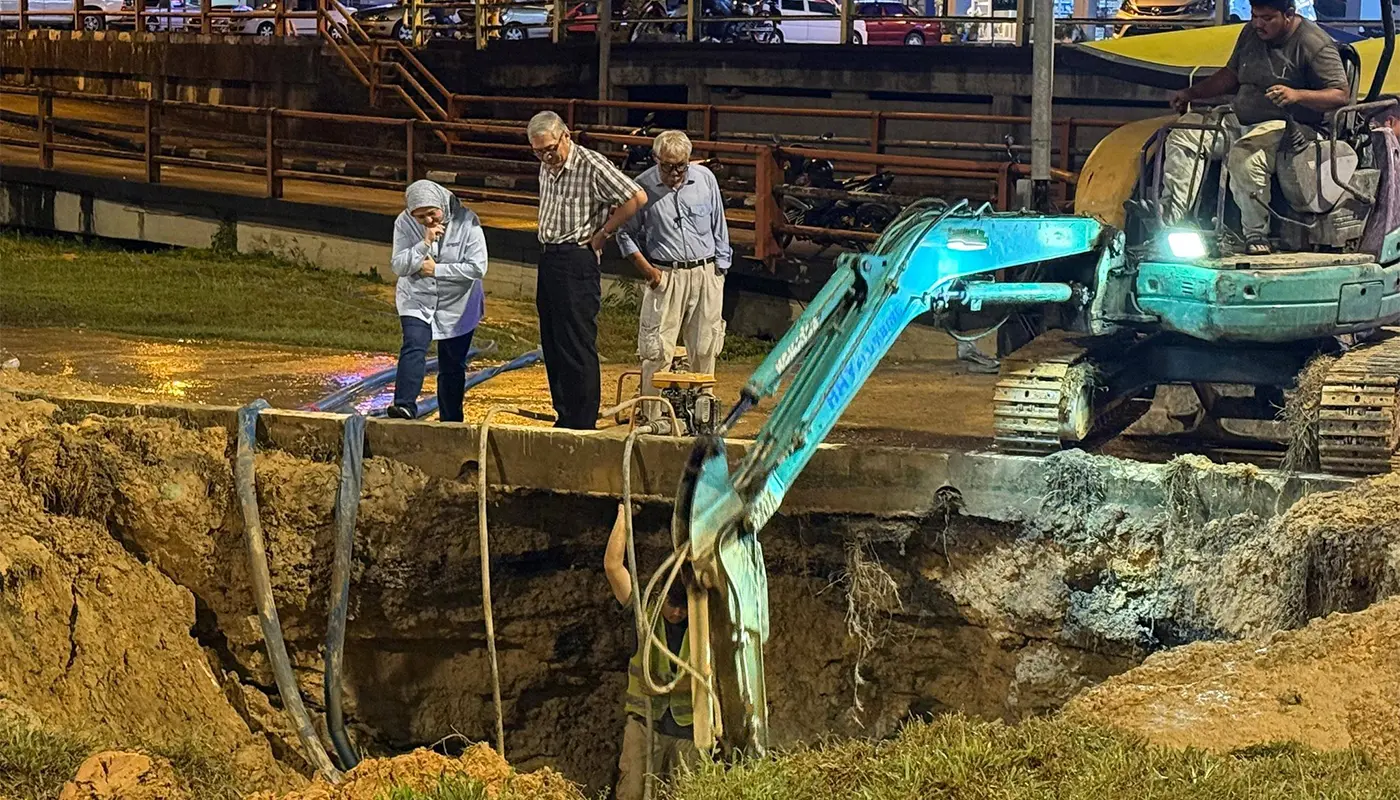 Sarawak, Sarawak News, Sibu, Sibu News, Sarawak Water, Jalan Tong Sang, Water Supply Update