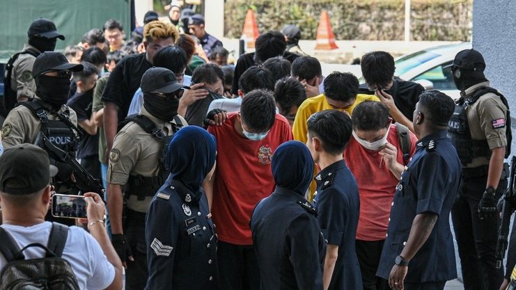 34 Men Fined Over Viral Lorry Crash Riot in Cheras 1 34 Men Fined Over Viral Lorry Crash Riot in Cheras