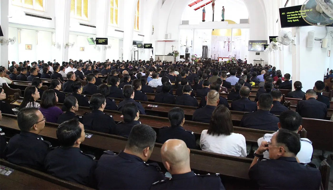 Sarawak, Sarawak News, Kuching, Kuching News, Police Day, PDRM, Christian Community, St Thomas Cathedral