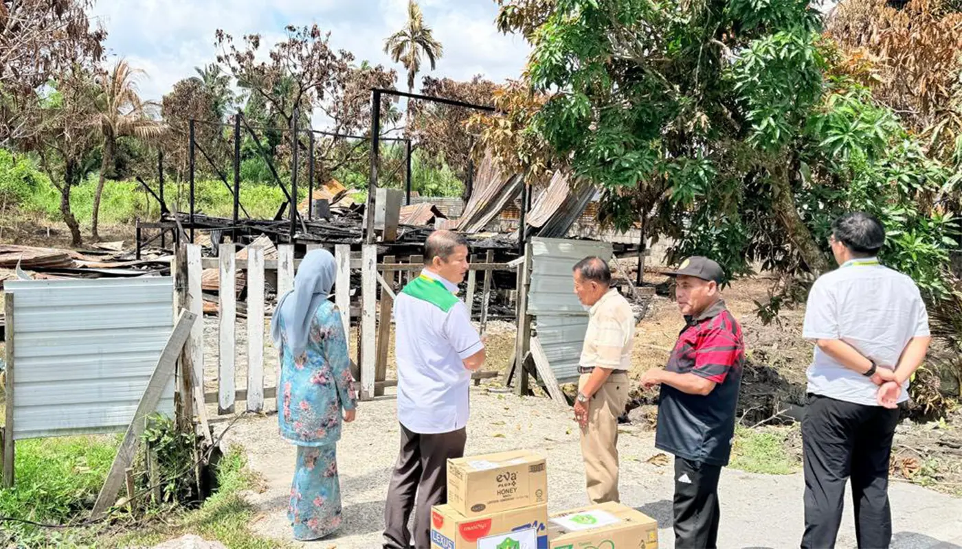 Sarawak, Sarawak News, Kuching, Kuching News, DBKU, Fire Incident, Community Support, Disaster Relief