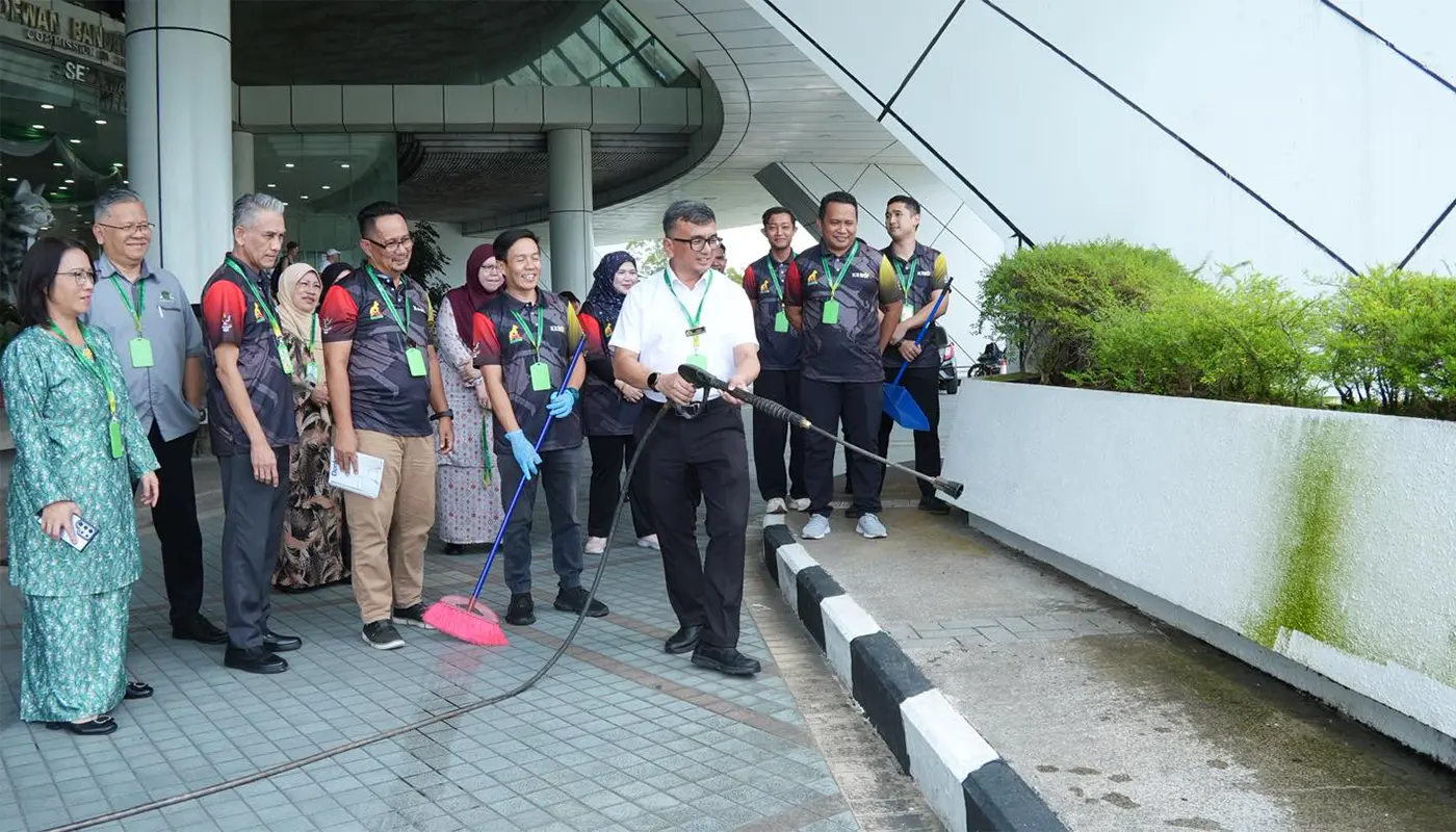 DBKU Launches Gotong-Royong Mega SACSES 2026 Ahead of Audit 1 Sarawak, Sarawak News, Kuching, Kuching News, DBKU, Gotong-Royong, SACSES, Workplace Cleanliness, Public Service